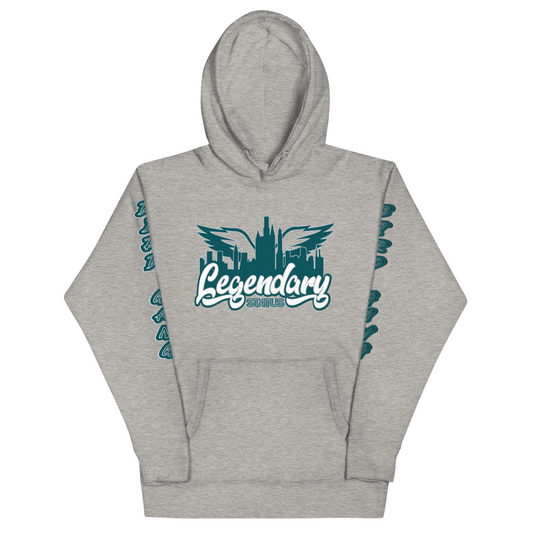 Philly Jawn Tribute Hoodie - Heather Grey Hoodie