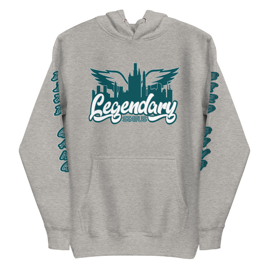 Philly Jawn Tribute Hoodie - Heather Grey Hoodie