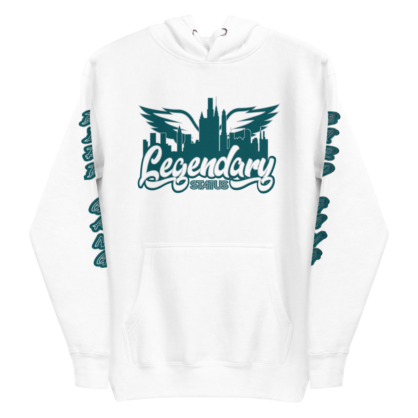 Philly Jawn Tribute Hoodie - White Hoodie