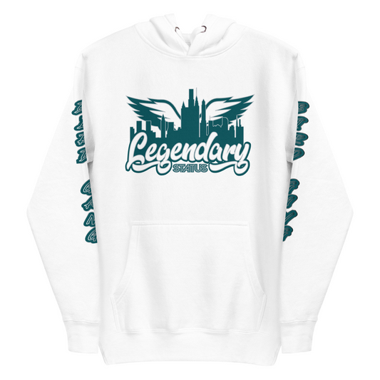 Philly Jawn Tribute Hoodie - White Hoodie