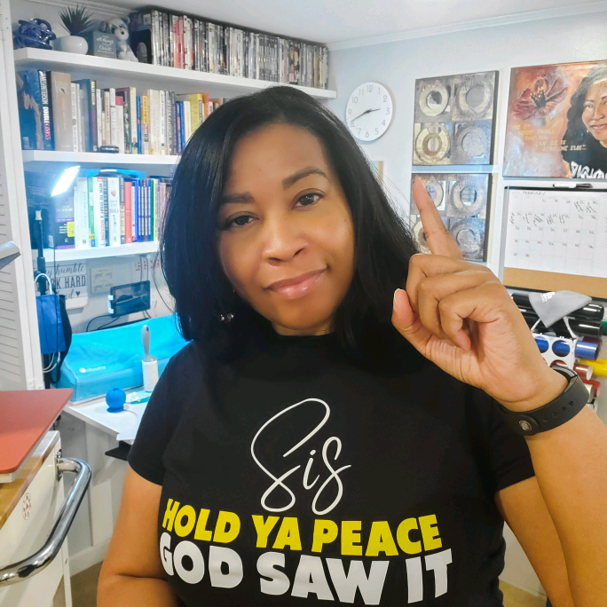 Sis, Hold Ya Peace - Black Tee