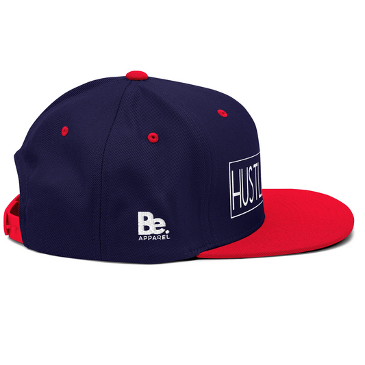 HUSTLE & PRAY - Navy/Red Bill SB
