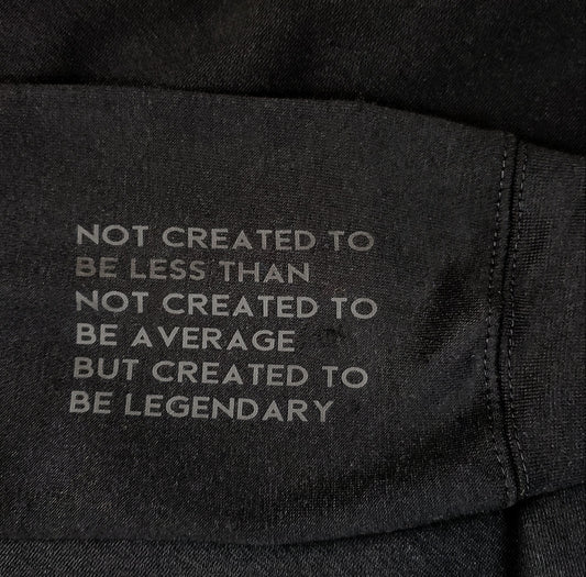 LEGENDARY PREMIUM BLACKOUT MANTRA SWEATSHIRT (UNISEX)