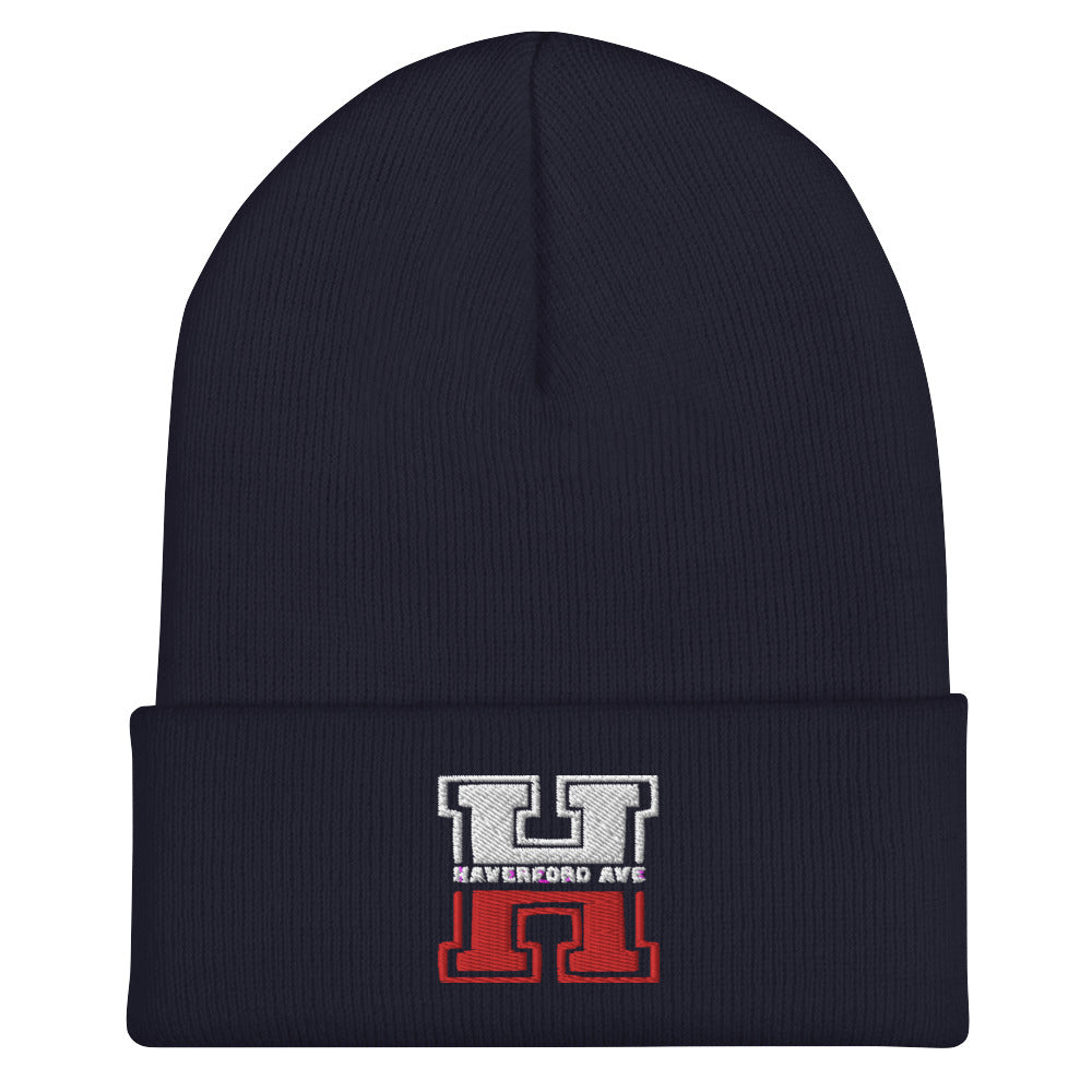 Haverford Avenue Legacy Embroidered Beanie