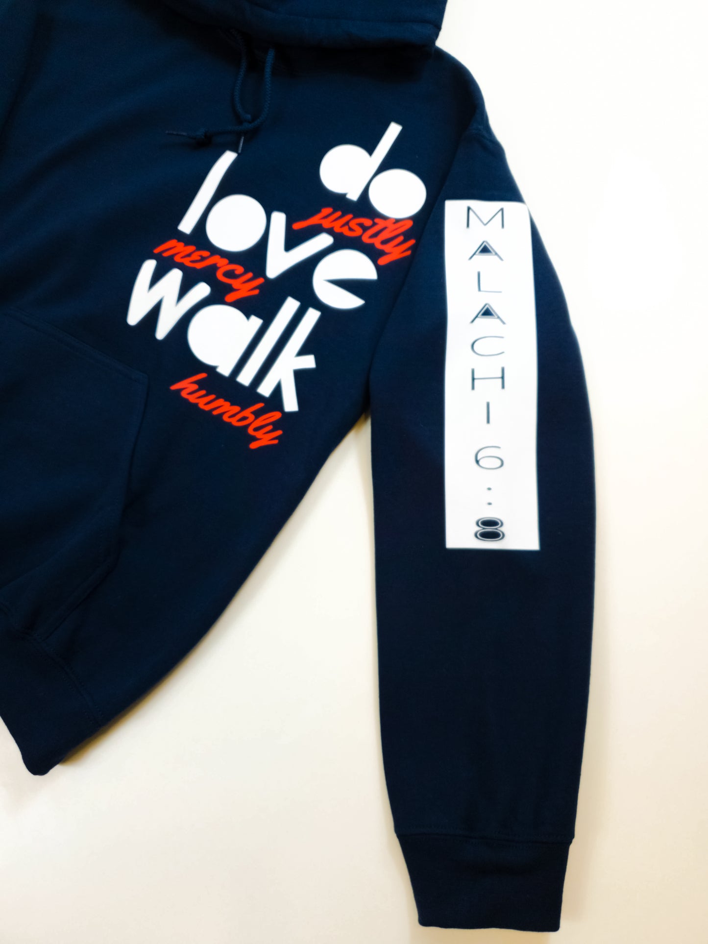 Malachi 6:8 Do, Love, Walk Hoodie (Unisex)